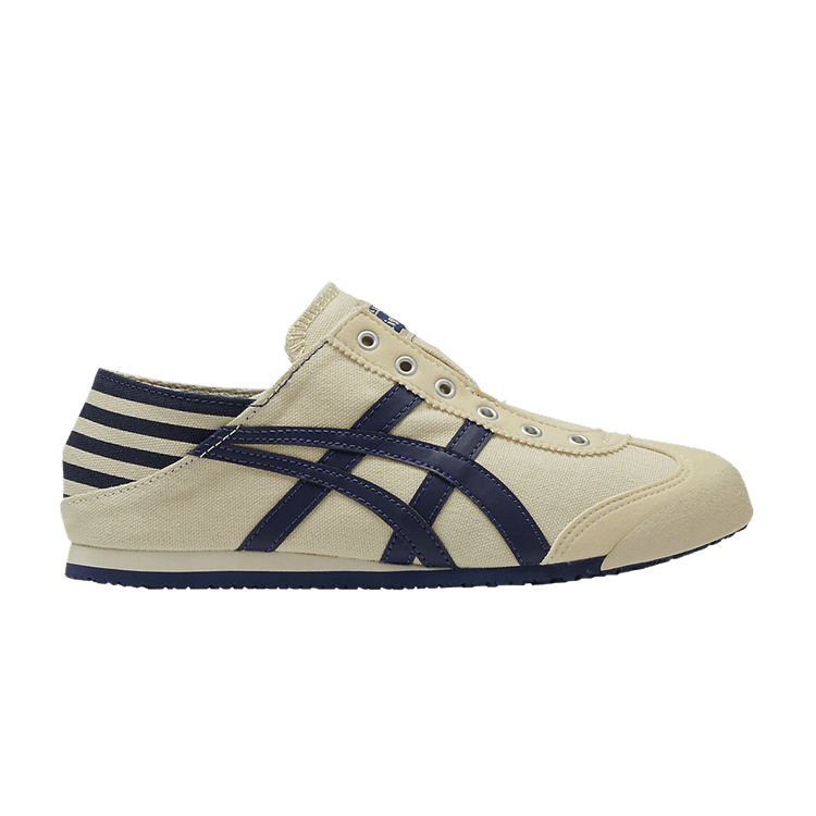 Onitsuka Tiger Mexico 66 Paraty 'Natural Navy' — Natural/Navy (1183C233 250)